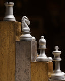 The 3D chess board and elegant frame create a bold centerpiece, combining art and function in your home.