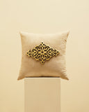A stylish cushion sits gracefully, adding texture and charm to this contemporary space from Lahore.