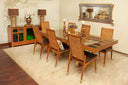 Classic dining set featuring clean lines and timeless appeal for any dining space.