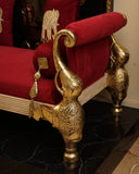 Modern chaise lounge with soft upholstery and clean lines, perfect for enhancing your living room’s comfort and style.