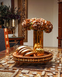 Tasteful table decor featuring modern accessories that enhance the dining experience.
