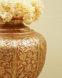 Handcrafted in Lahore, this planter with base brings a touch of organic charm and sophistication to the living space.