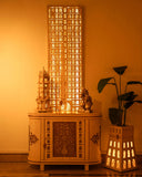 A traditional chest from Lahore brings charm and storage solutions to a stylish home interior.