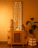 A traditional chest from Lahore brings charm and storage solutions to a stylish home interior.