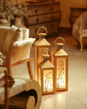 Elegant Shalimar Lantern adds charm to any room, handmade in Lahore. Perfect for ambient lighting and stylish interiors.