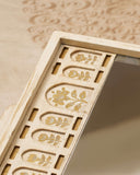 Close-up of the Shalimar Tray highlighting its intricate handcrafted details and elegant finish, showcasing exquisite home decor from Lahore, Pakistan.