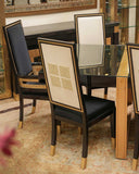At the heart of the Taurus Dining Set are its beautifully designed chairs, reflecting the artistry and precision of Lahore’s handmade furniture tradition