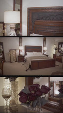 Video of Rivaj Bed Set highlighting fabric flow, room layout, and mood lighting.