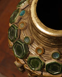 Close-up of the Tile Terracotta highlighting its textured surface and intricate craftsmanship, showcasing the natural beauty of handmade decor from Lahore, Pakistan.