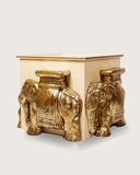 Close-up of the detailed texture and design on this planter, showcasing craftsmanship from Lahore.

