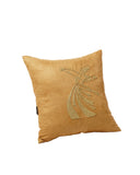 Vibrant embroidered cushion ideal for sofas, chairs, or beds, bringing a cozy and artistic touch to your space.