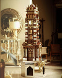 Elegant Faisalabad Clock Tower model, showcasing handmade furniture and unique home decor for stylish spaces.