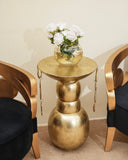 a closer look at the side table 