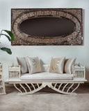 A stylish Deewan enhances the living room with classic design and comfortable seating, crafted in Lahore.

